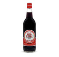 Red label wine