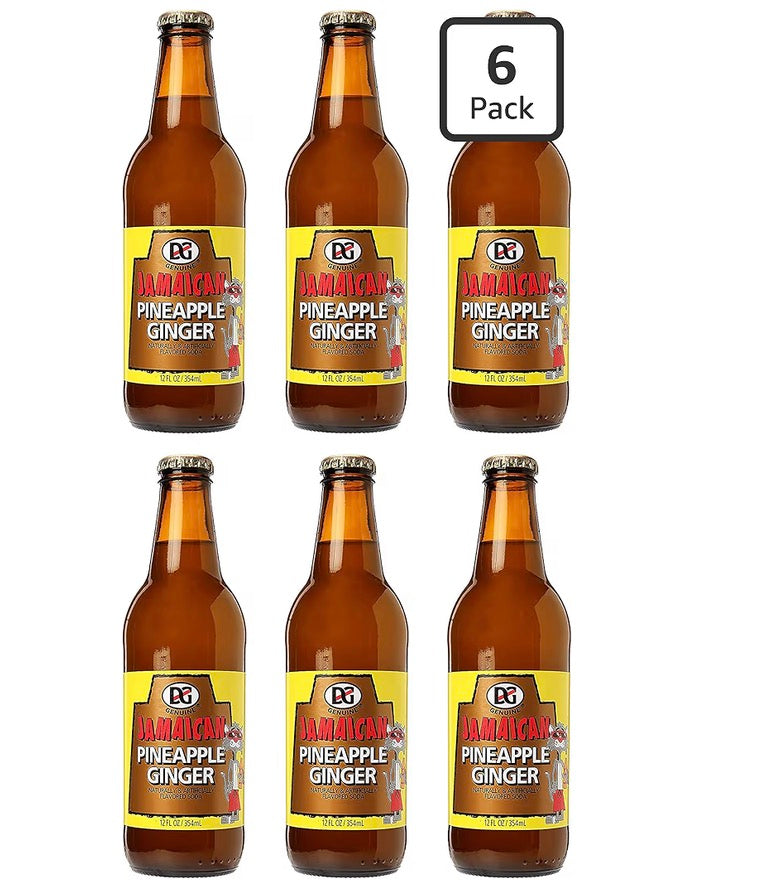 DG Genuine Jamaican Pineapple Ginger (6 Pack