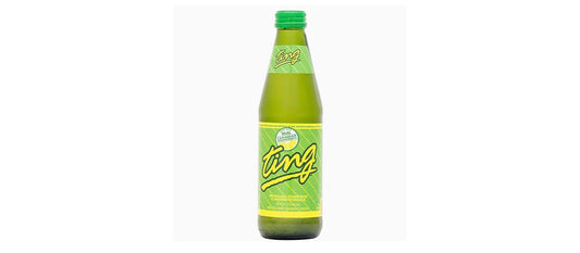Ting, Sparkling Jamaican Grapefruit Flavored Beverage, 10.14oz Glass Bottle