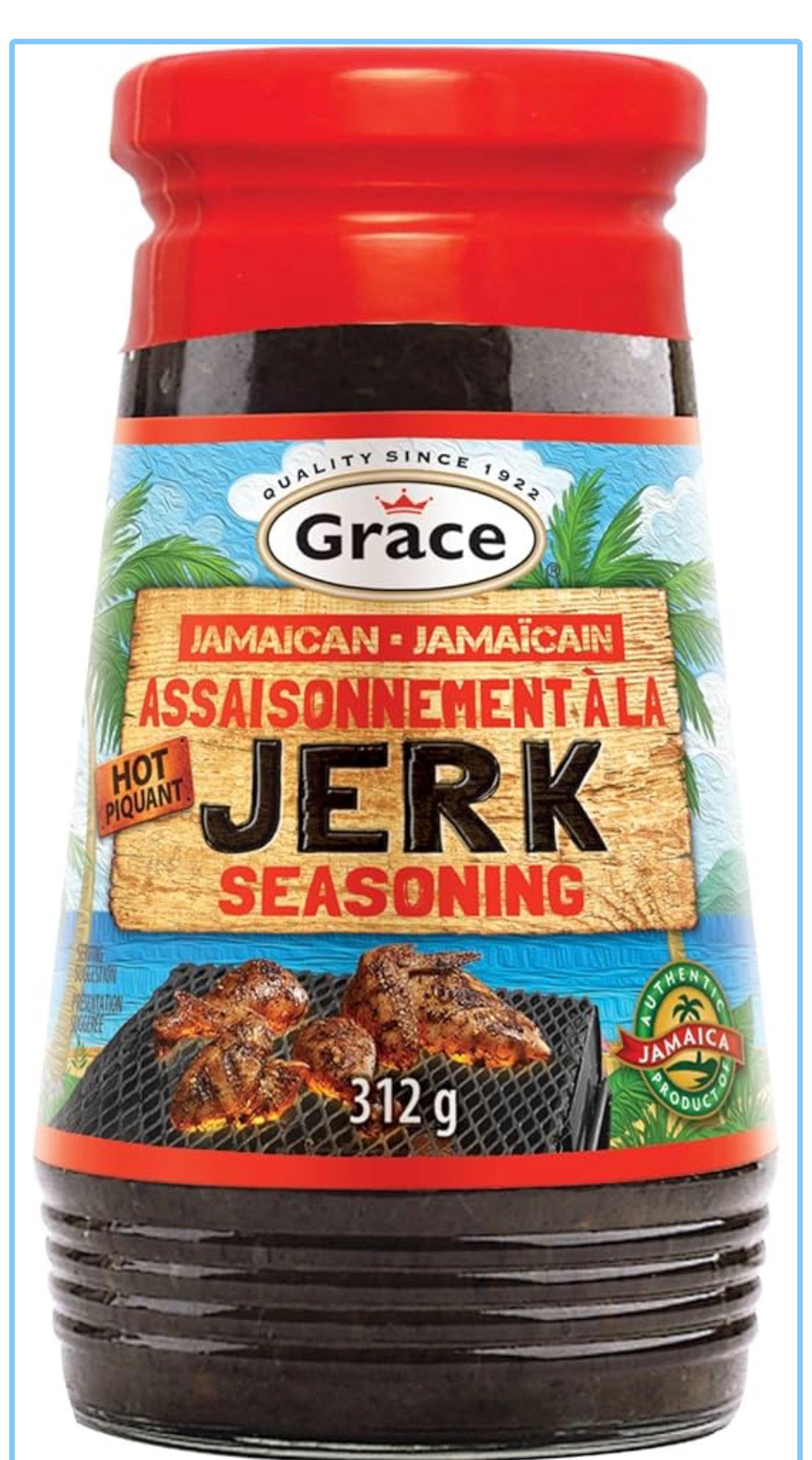 Grace Caribbean Sauce Btl Jerk Hot